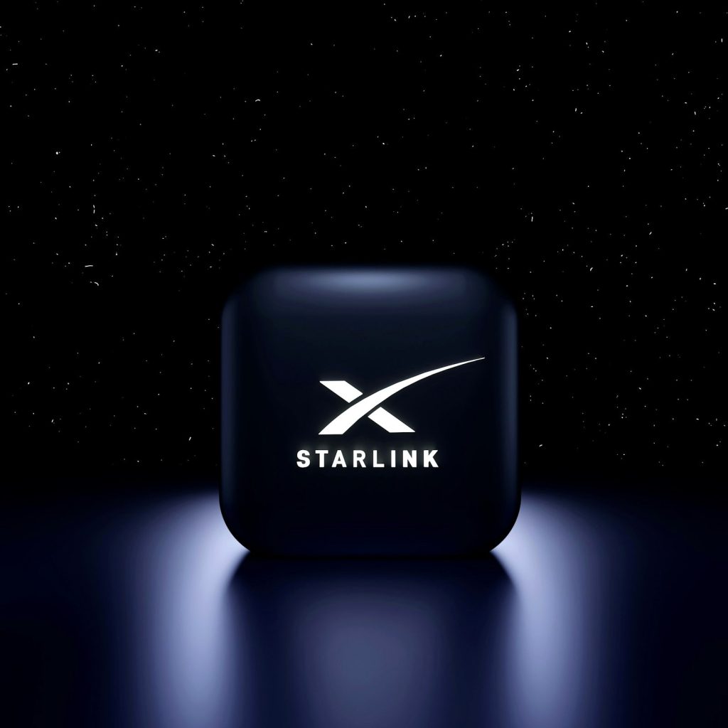 Starlink satellite of the constellation that powers both the Mini and Standard kits in Rwanda